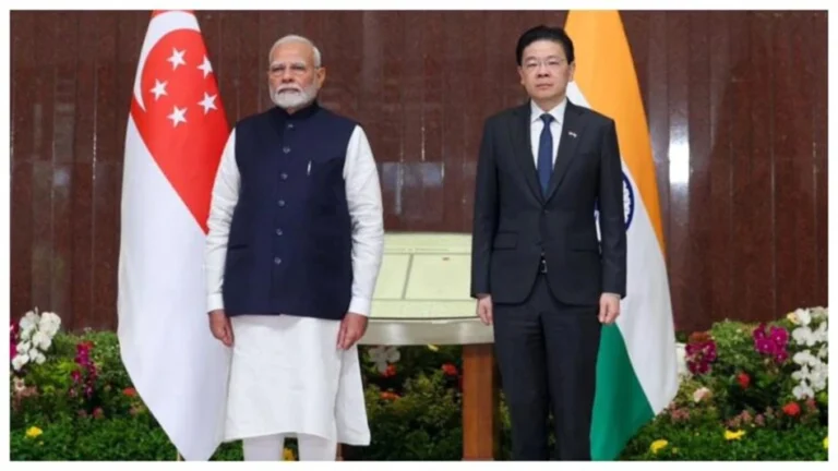 PM Modi Singapore visit